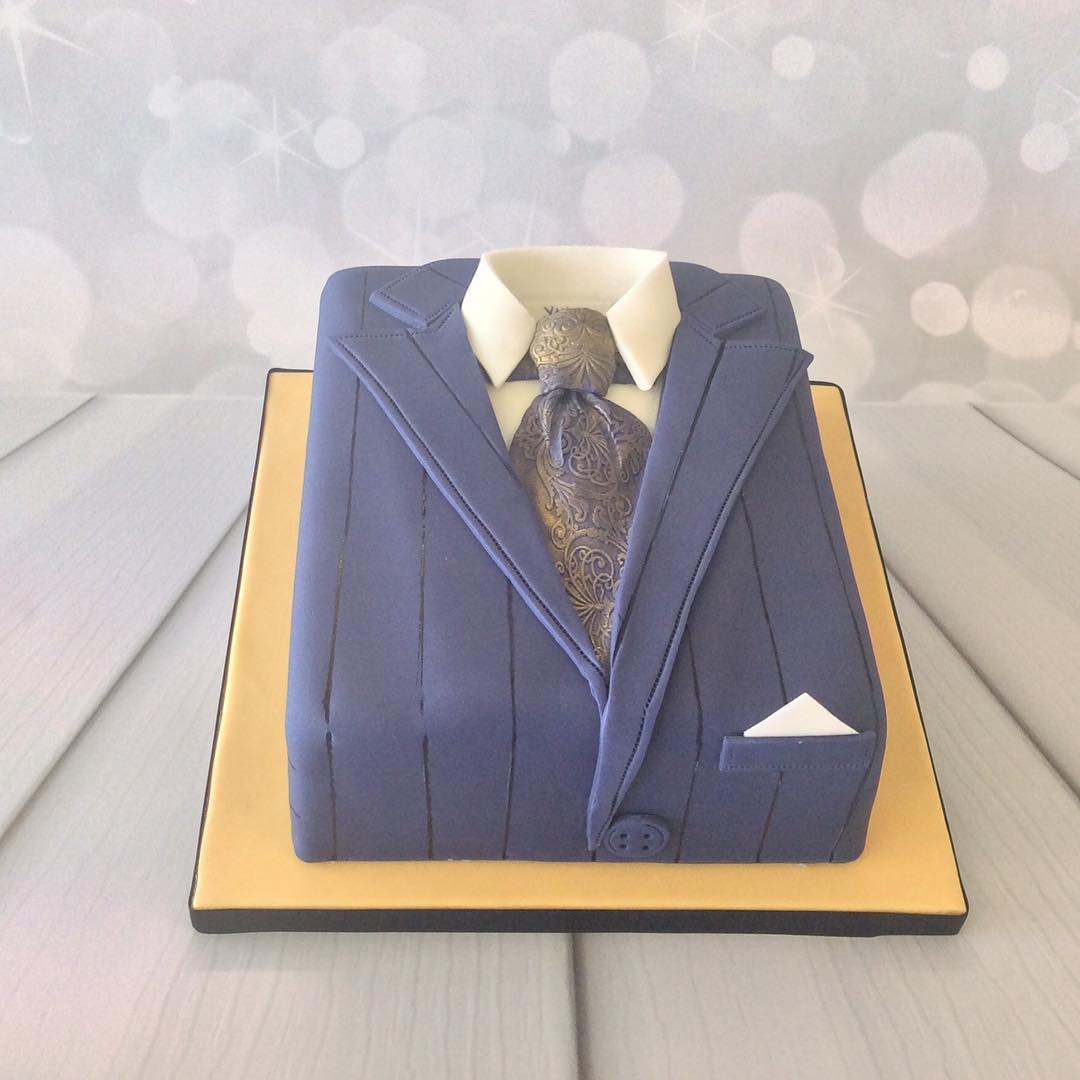 June Friday Gents Suit Cake