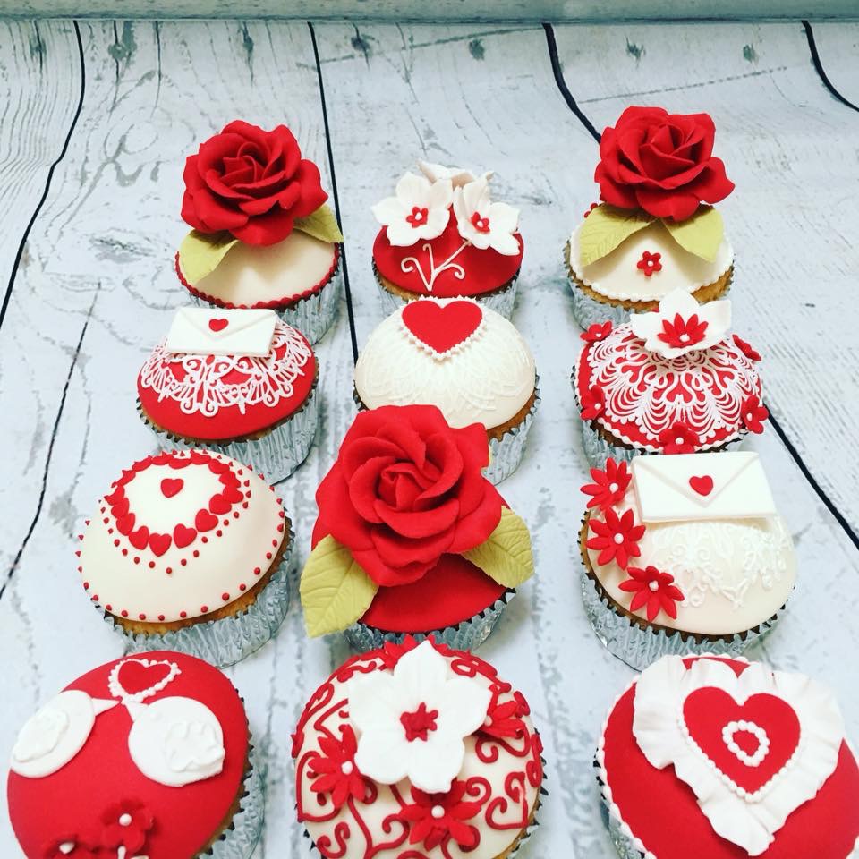 February Valentine Cupcakes