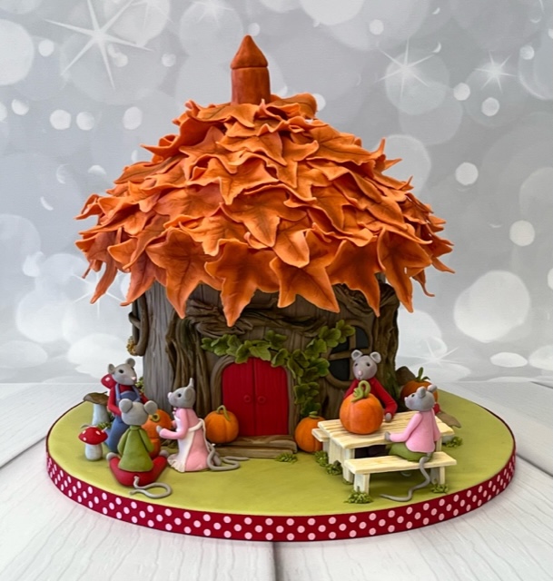 September Monday Morning - Toadstool Mouse House!