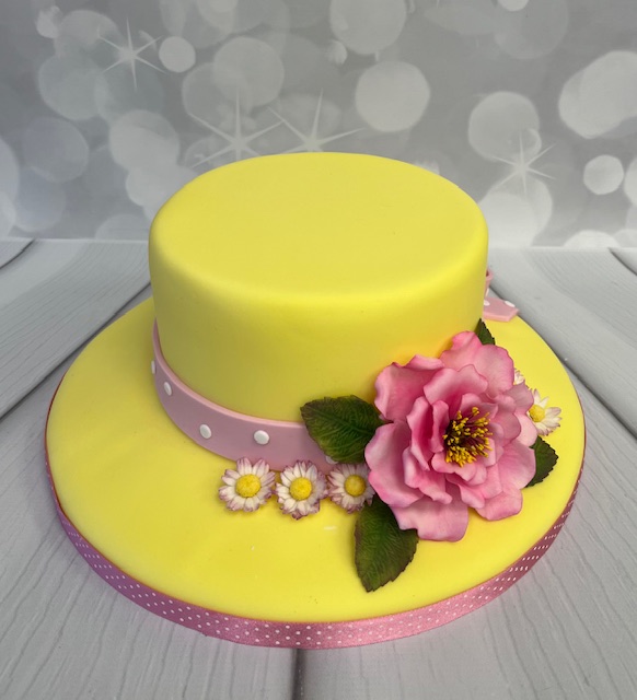 April Saturday Easter Bonnet Cake