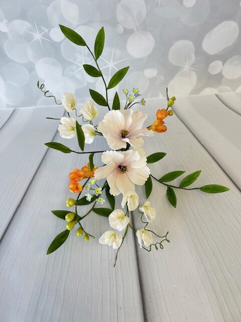 June Wednesday Morning Sugar Flowers