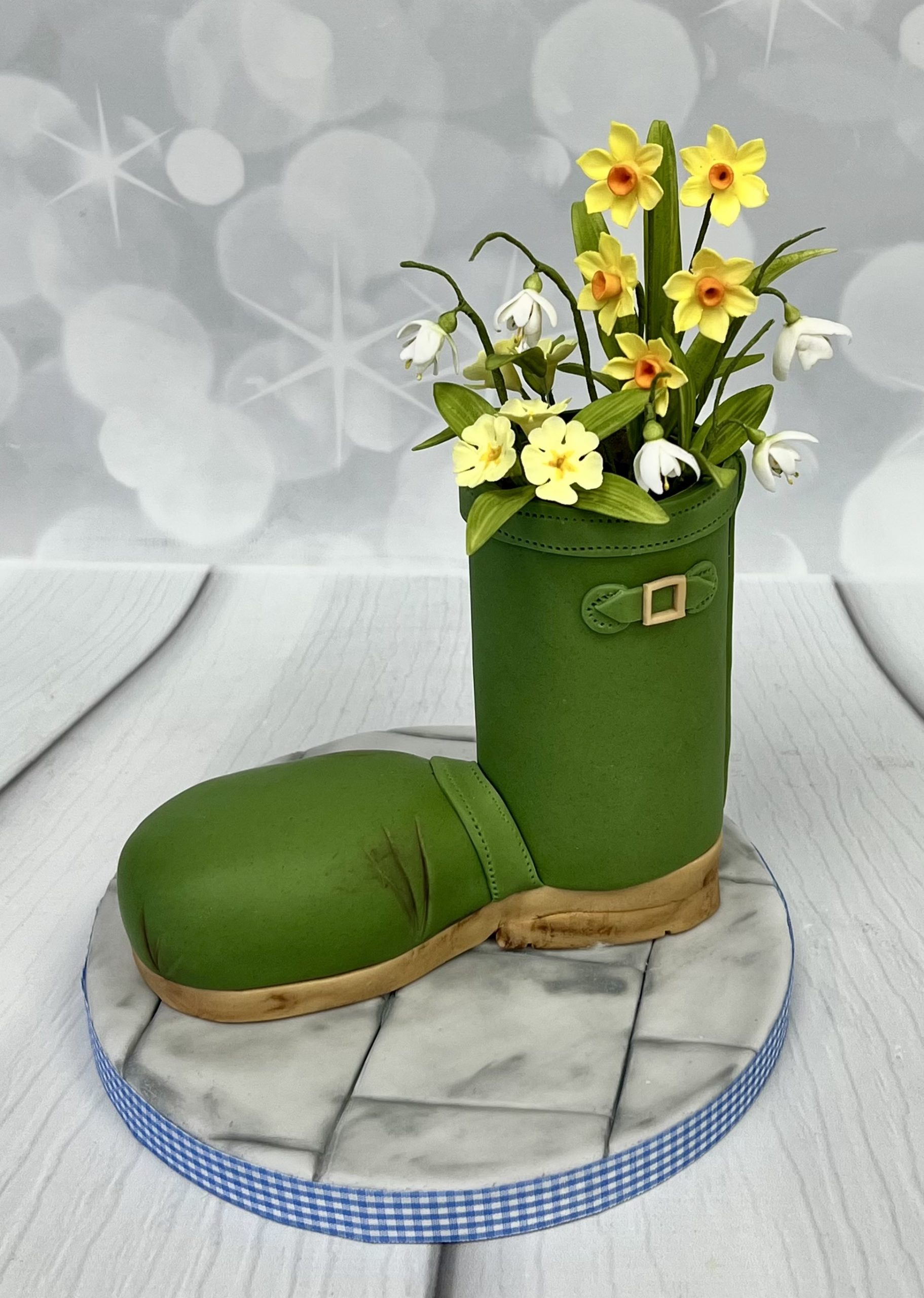 February Tuesday Evening " Easter/Spring Flower Spray"
