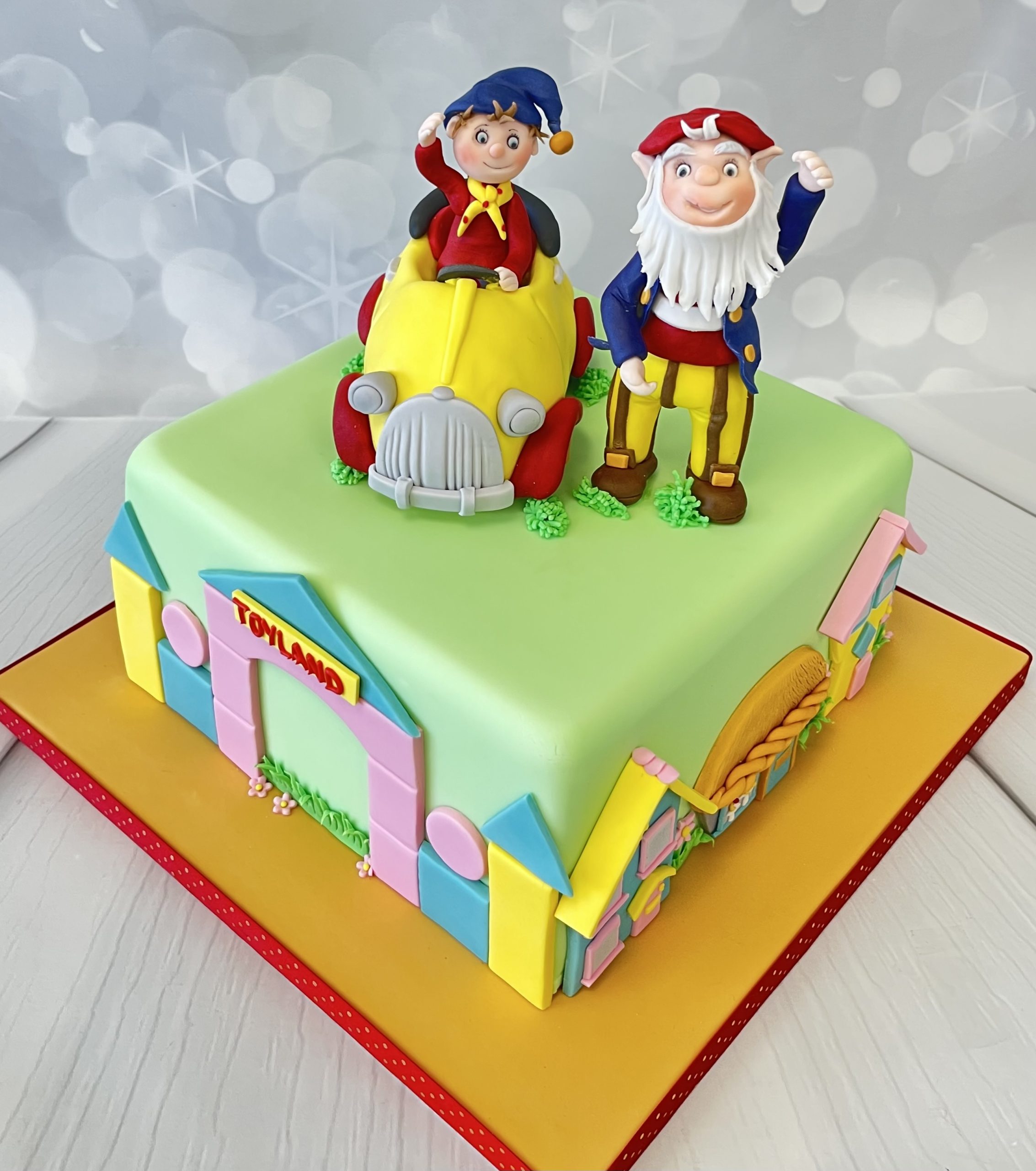 June Monday Morning "Noddy Themed Cake"
