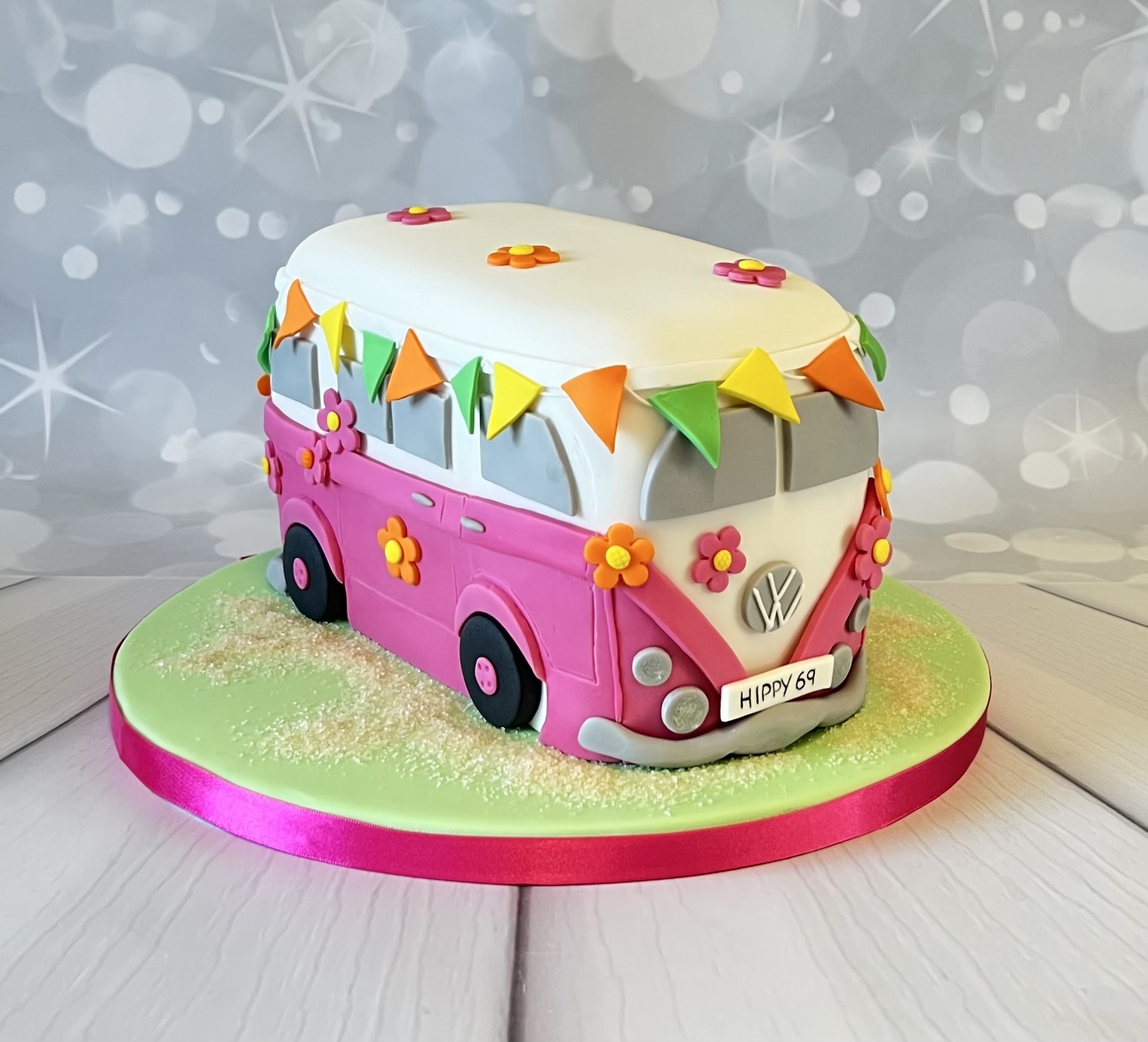 June Saturday Carved Camper Van